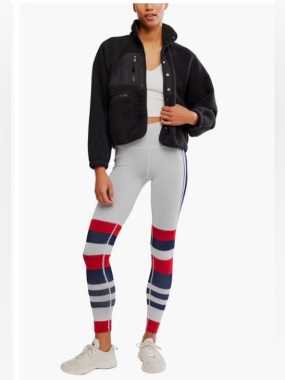 FREE PEOPLE x movement Myoko Jacquard Base Leggings size extra small/small